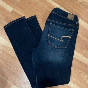 American Eagle Outfitters Dark Blue Skinny Jeans